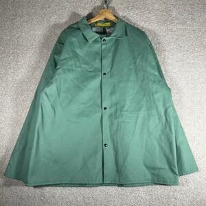 Vintage mint green button up welder's workwear jacket